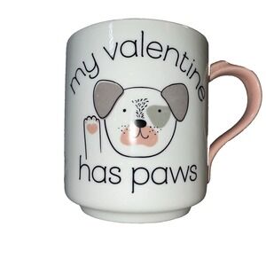 Valentine Dog Coffee Mug by Rosanna My Valentine Has Paws Mug Teacup 20 oz